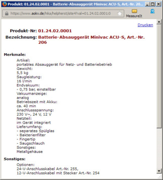 61110 - Hilfsmittelkatalog 1 Nutzer ABO (Internet) 2